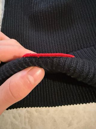 Berretto Beanie Nero Streetwear - Patch Ricamata -