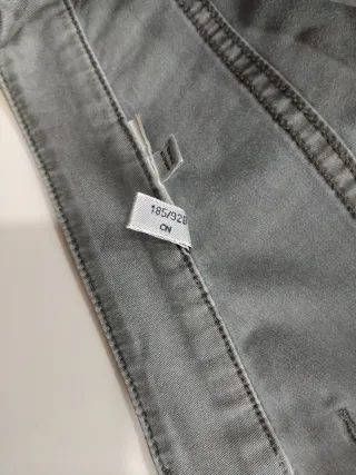 Pantaloni Armani Uomo Taglia M Grigio