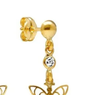 Pendientes Mariposa Filigrana Oro 18 Klt