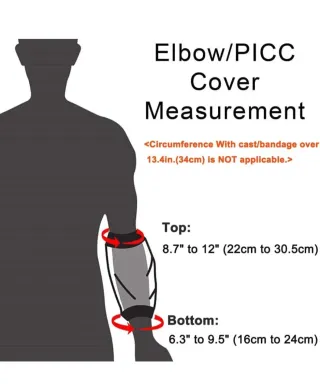 Cubierta impermeable para brazo
