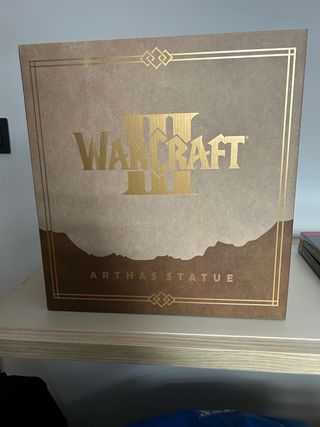 Estatua Arthas - World of Warcraft