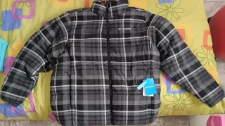 Cazadora Columbia cuadros Talla L Puffect Novelty