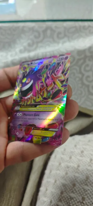 Carta Pokémon M Gengar EX