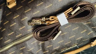 Borsone mario Valentino Monogram Marrone Beige
