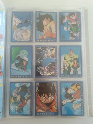 CUADRADA COMPLETA Dragon Ball Z azul