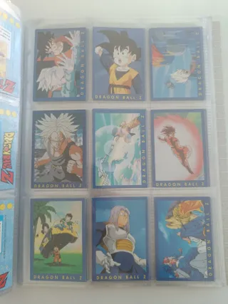 CUADRADA COMPLETA Dragon Ball Z azul