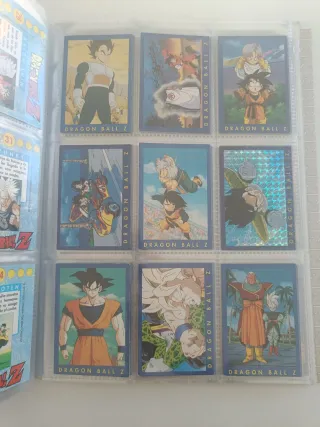 CUADRADA COMPLETA Dragon Ball Z azul