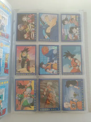 CUADRADA COMPLETA Dragon Ball Z azul