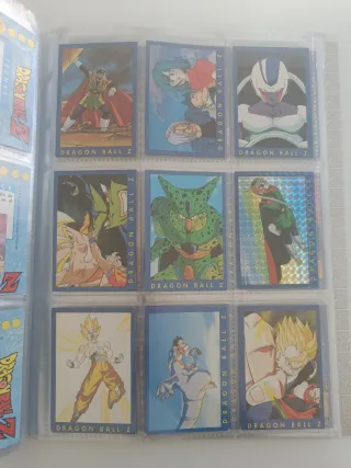 CUADRADA COMPLETA Dragon Ball Z azul