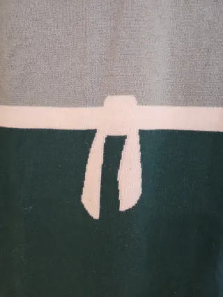 Vestido Kling verde y blanco