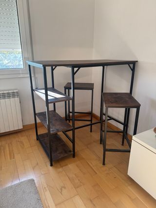 Mesa alta con taburetes Maisons du Monde