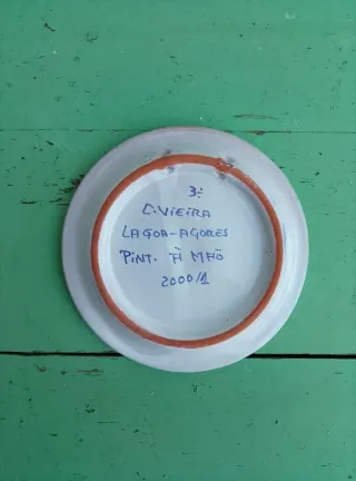 prato decorativo C. Vieira