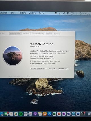 MacBook Pro Retina 13” (2015) i5 2.7GHz