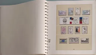 Álbum Filatelia Francia