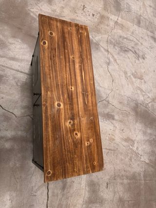 Mueble estilo industrial madera y metal