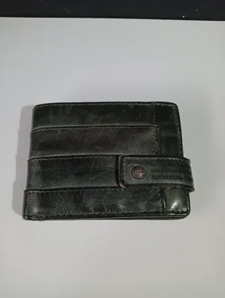 Lote Botines de cuero para hombre y cartera