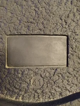 Lote botines de cuero y cartera cuero hombre