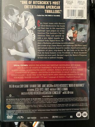 DVD Con la muerte en los talones