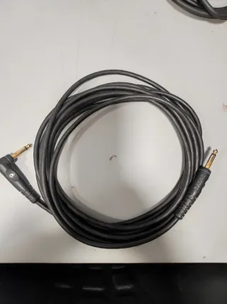 4 Cables Guitarra/Bajo Planet Waves, angulo recto