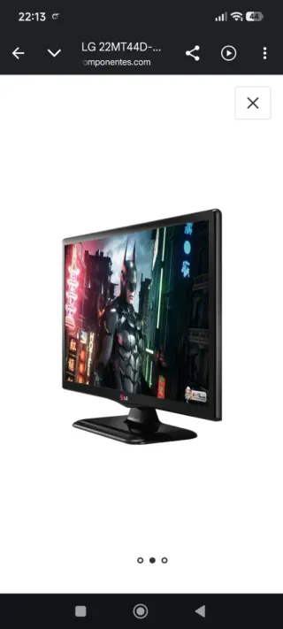 Monitor LG 22 LED