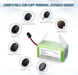 Batería Li-ion 14.4V 3200mAh Conga.