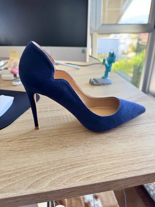 Zapatos de tacón Miss Luxury Shoes.azul