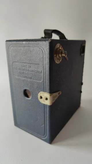 Cámara Ensign Vintage Azul