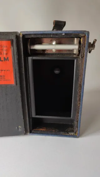 Cámara Ensign Vintage Azul