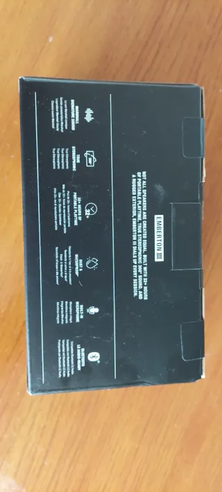 Altavoz Portátil Marshall Embertón III Negro