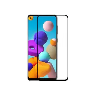 Película Vidro Temperado Samsung A21s Preta