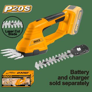 Cortasetos 20V Ingco 200mm CSTLI2001