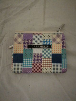 Cartera Caramelo Patchwork Multicolor