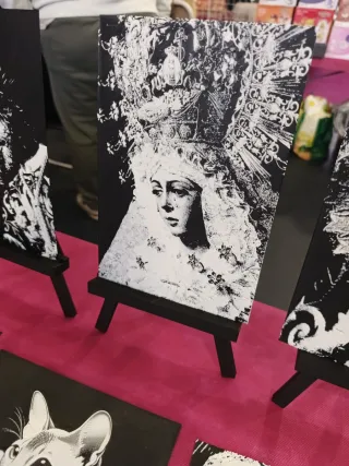 Virgen Esperanza Macarena Cuadro Relieve