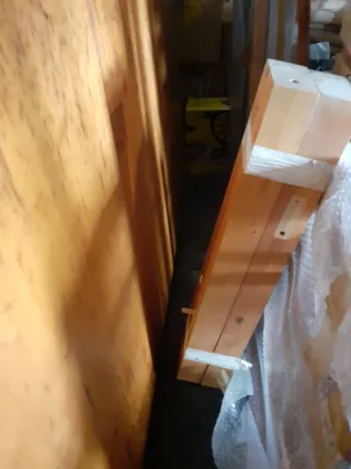 Mesa de comedor grande de madera Ikea