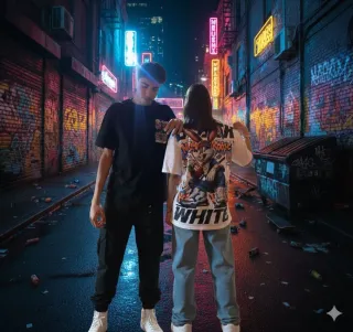 Camiseta Oversize Bugs Bunny Nueva Talla Única