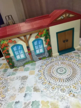 Azienda agricola Playmobil con giardino