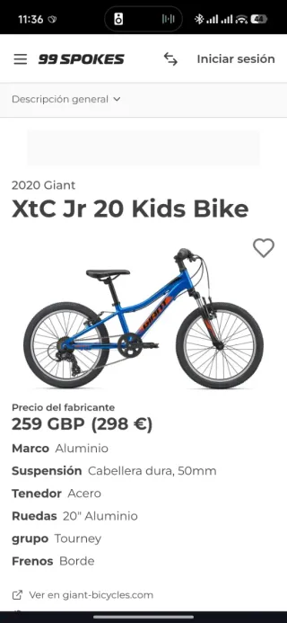 Giant XTC JR 20