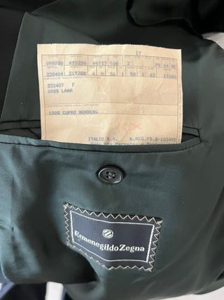 Esmoquin Ermenegildo Zegna Negro