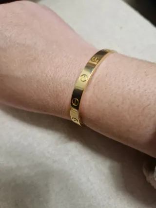 Pulsera Cartier Love Oro con Destornillador