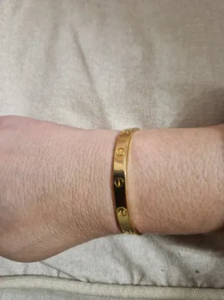 Pulsera Cartier Love Oro con Destornillador