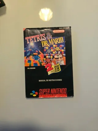Tetris & Dr. Mario SNES (PAL)