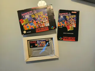 Tetris & Dr. Mario SNES (PAL)