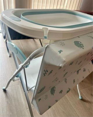Cambiador bañera plegable bebé