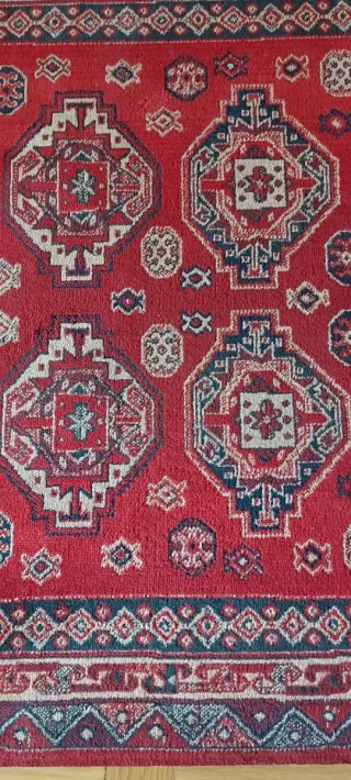 Alfombra de viscosa de estilo persa