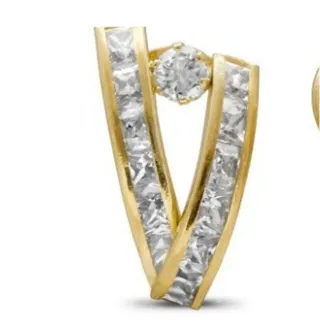 Pendientes Victoria Oro 18 Klt.