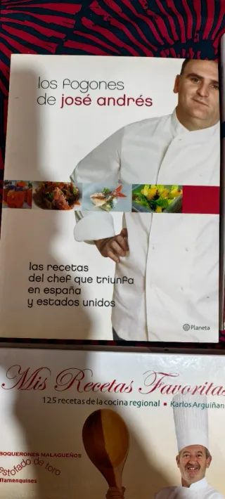 Lote 9 libros de cocina