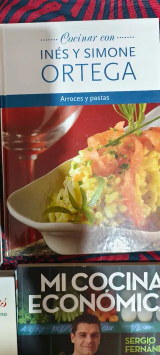Lote 9 libros de cocina
