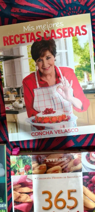 Lote 9 libros de cocina