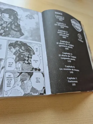 Mangas de Kimetsu no yaiba 1-3
