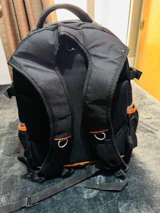 Mochila Dexter Negra y Azul